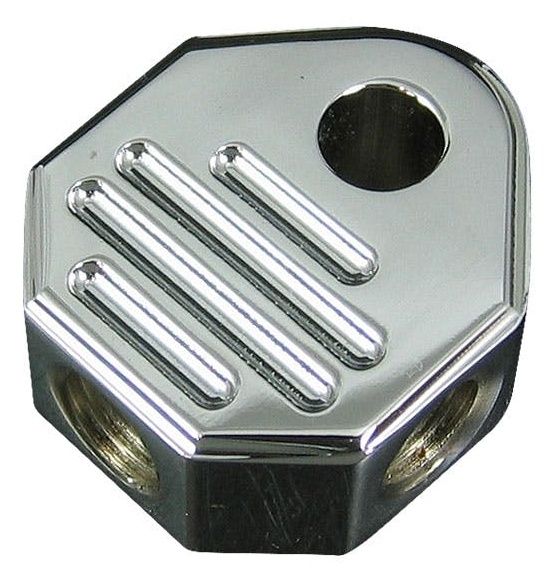 Rib Brake Tee (Black/Chrome)