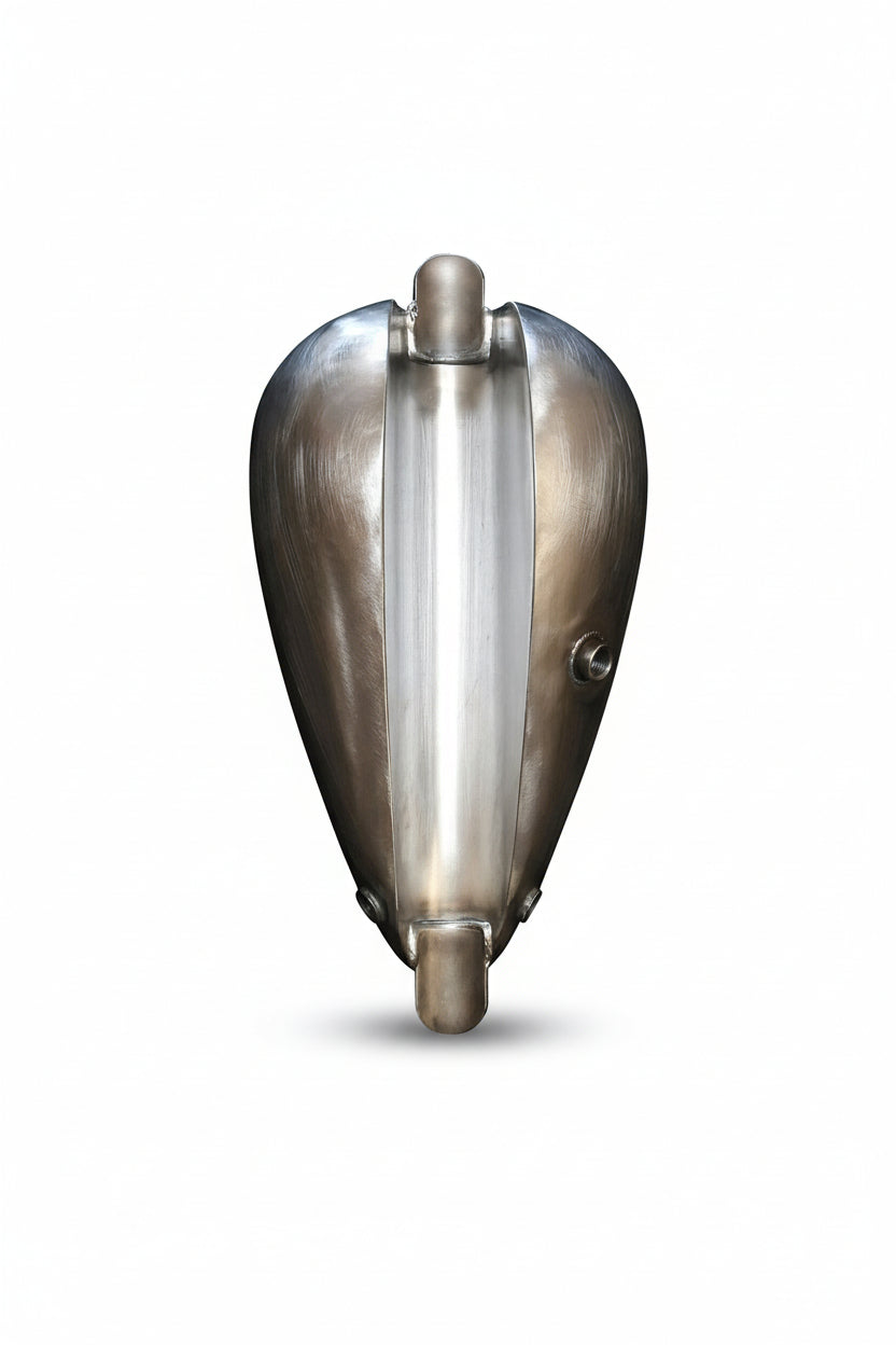 Ribbed Wassel  Style Tank, Offset Filler